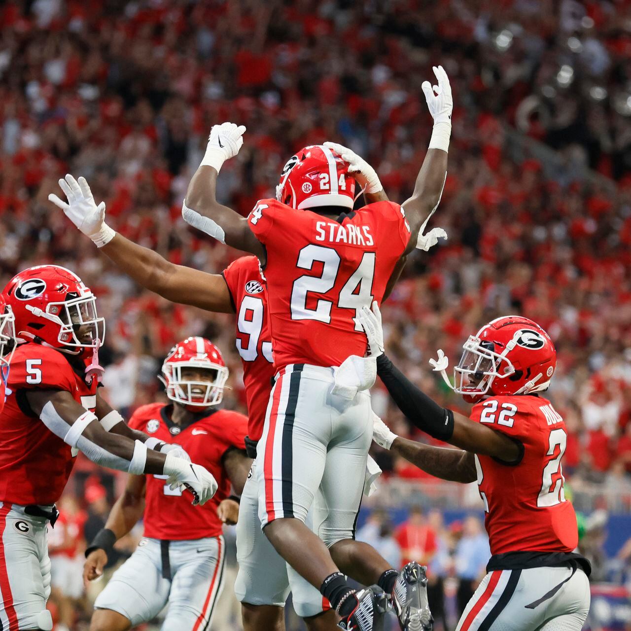 Georgia to wear home red jerseys in 2019 SEC Championship Game