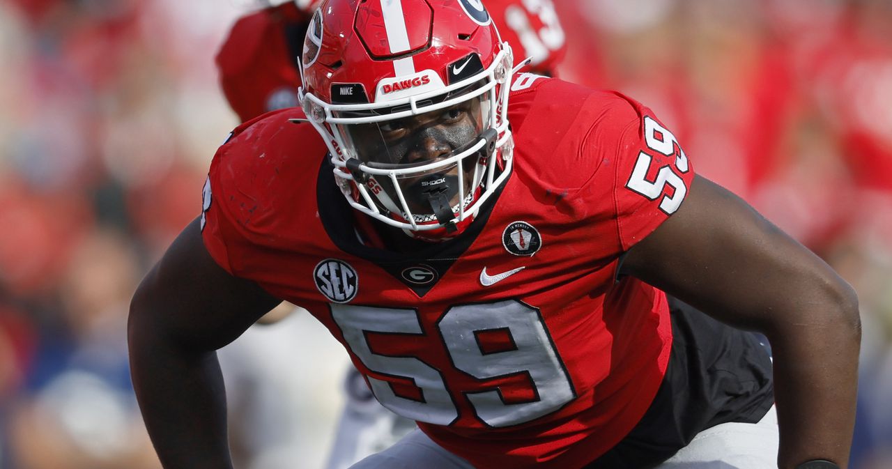How Broderick Jones went from 'raw' to one of the best left tackles in  college football