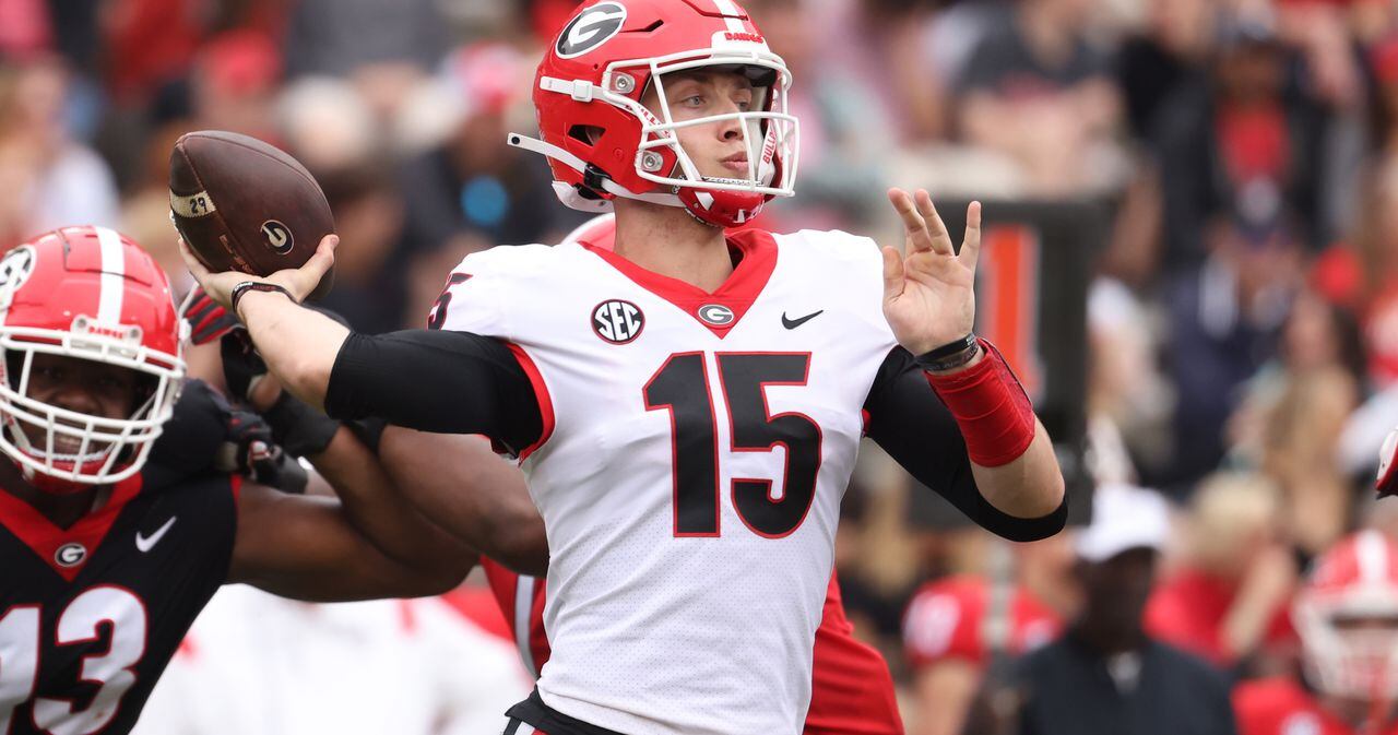 Georgia football-2023-G Day-set