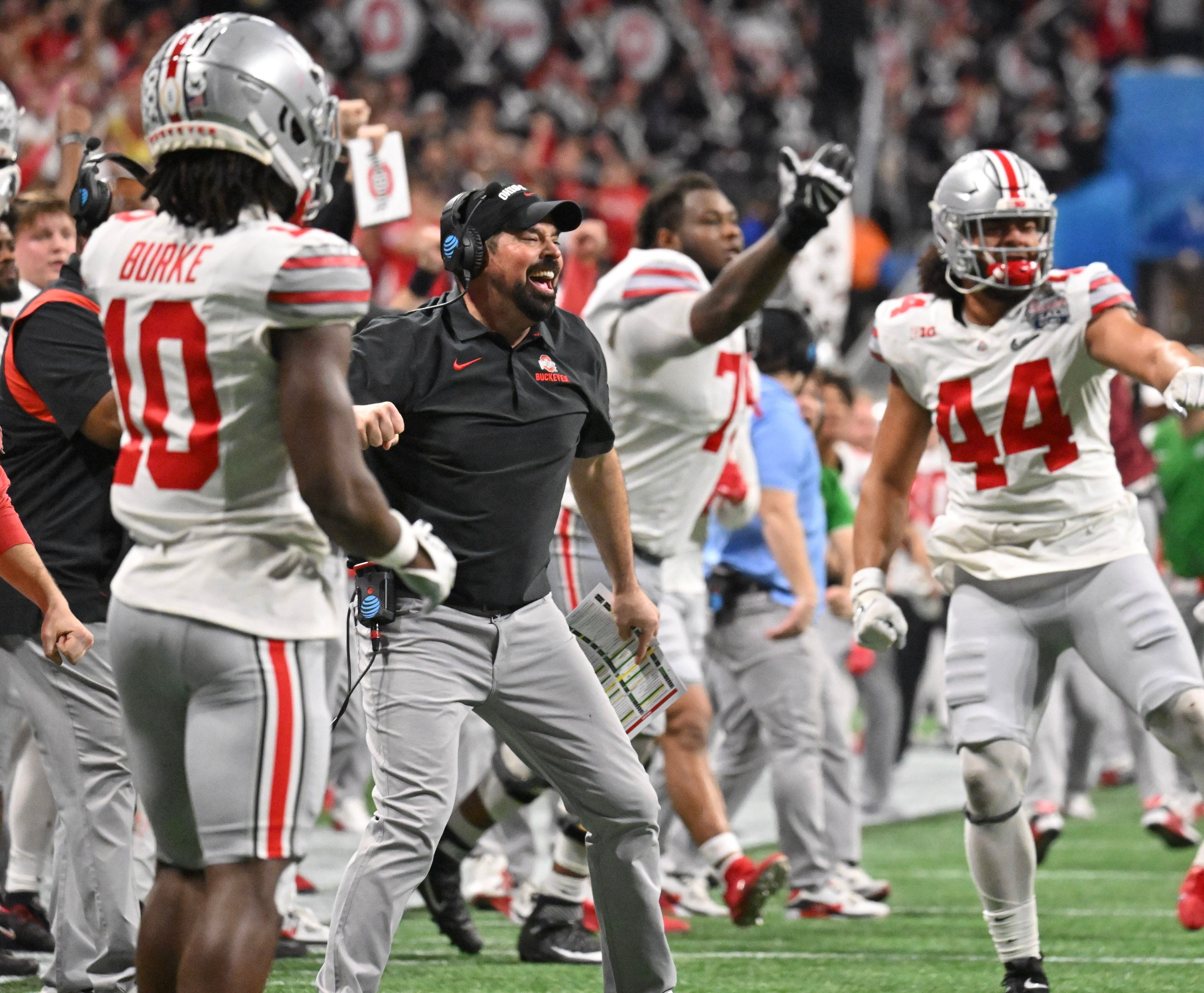 Ohio State coach Ryan Day demoralized by 42-41 loss to Georgia, 'we played  a helluva game'