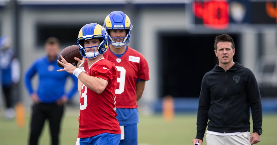 Los Angeles Rams QB Matthew Stafford shares thoughts on fellow product Stetson Bennett