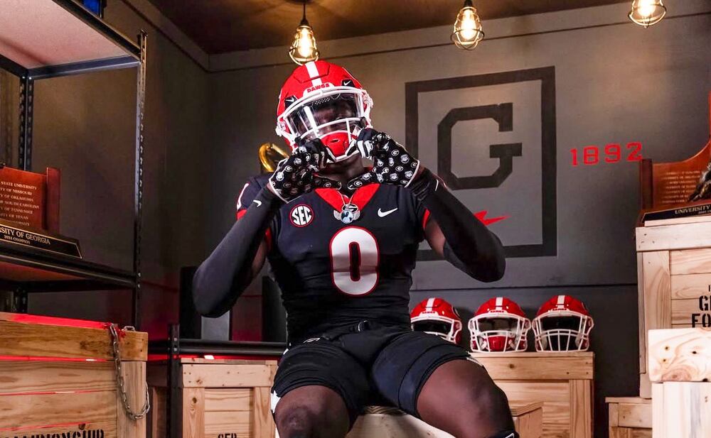 3-star Lovejoy EDGE Olayiwola Oreofeoluwa Taiwo has committed to Georgia football (Courtesy photo)