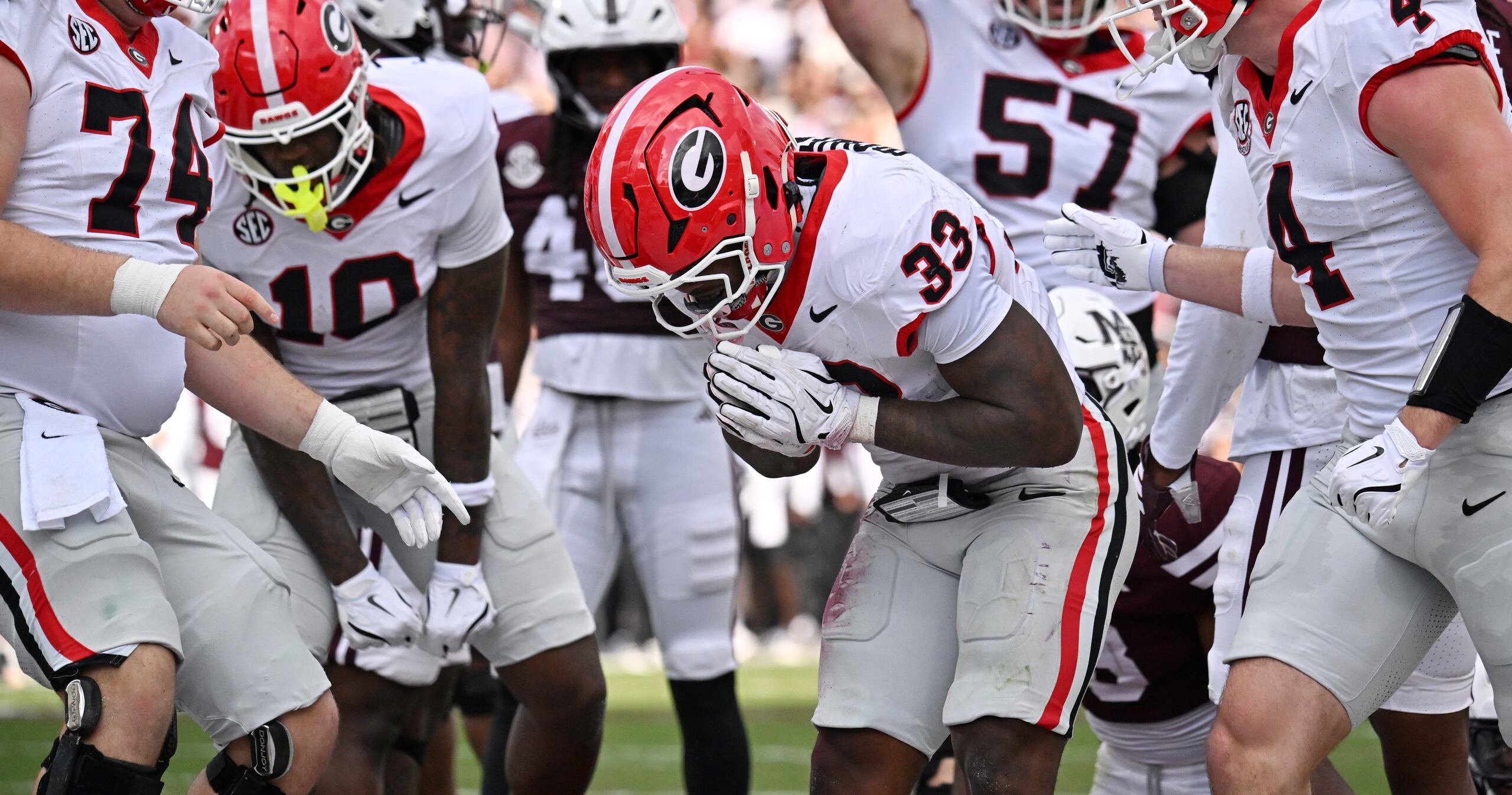 Georgia football-Mississippi State instant observations as visiting Bulldogs earn easy road win