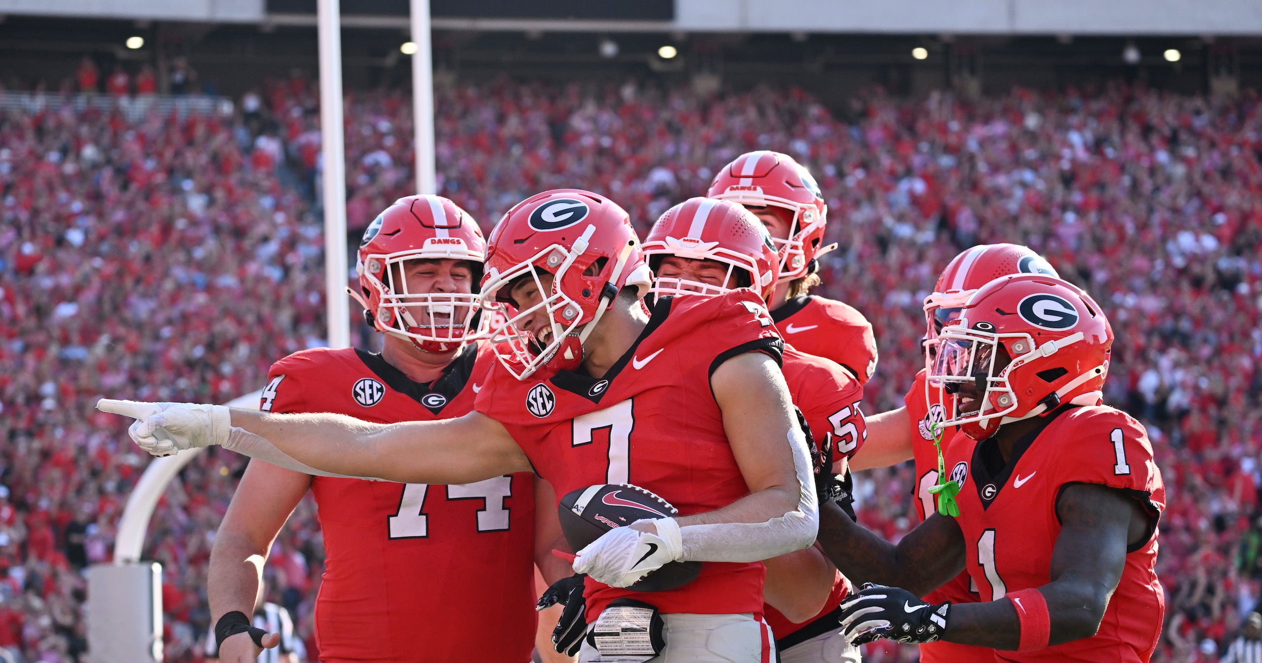 Lawson Luckie shares the family reason his 3 touchdown performance was ...