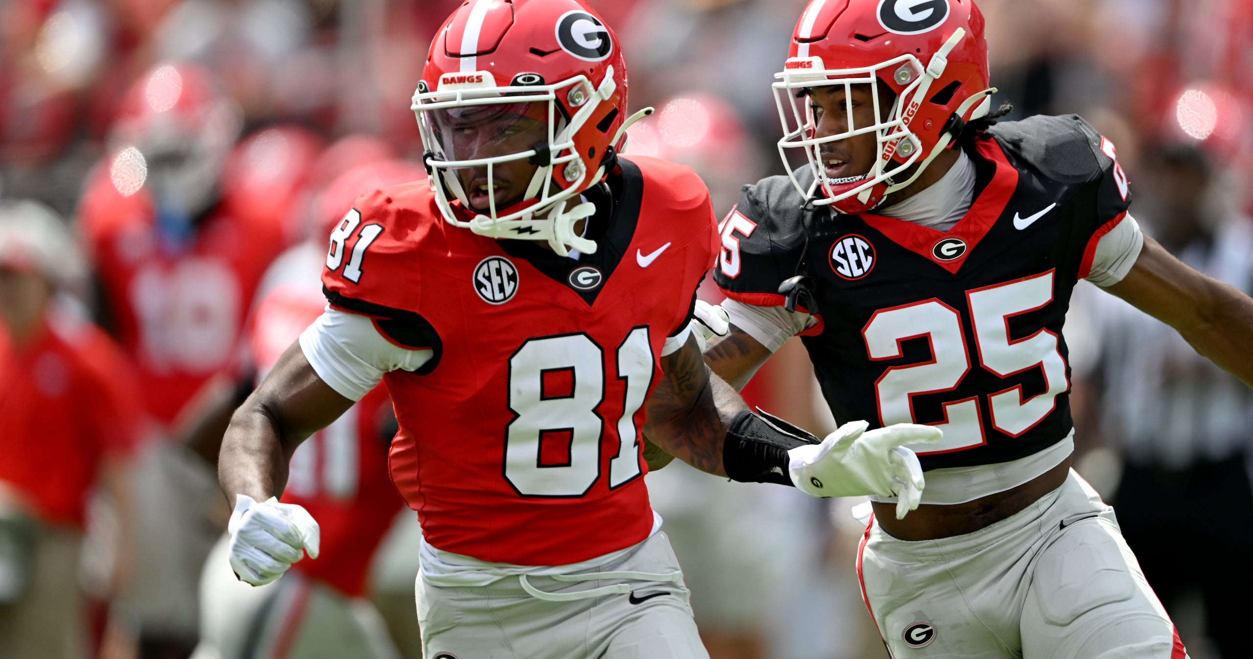 Freshman Craig Dandridge proving ‘very, very explosive’ at receiver