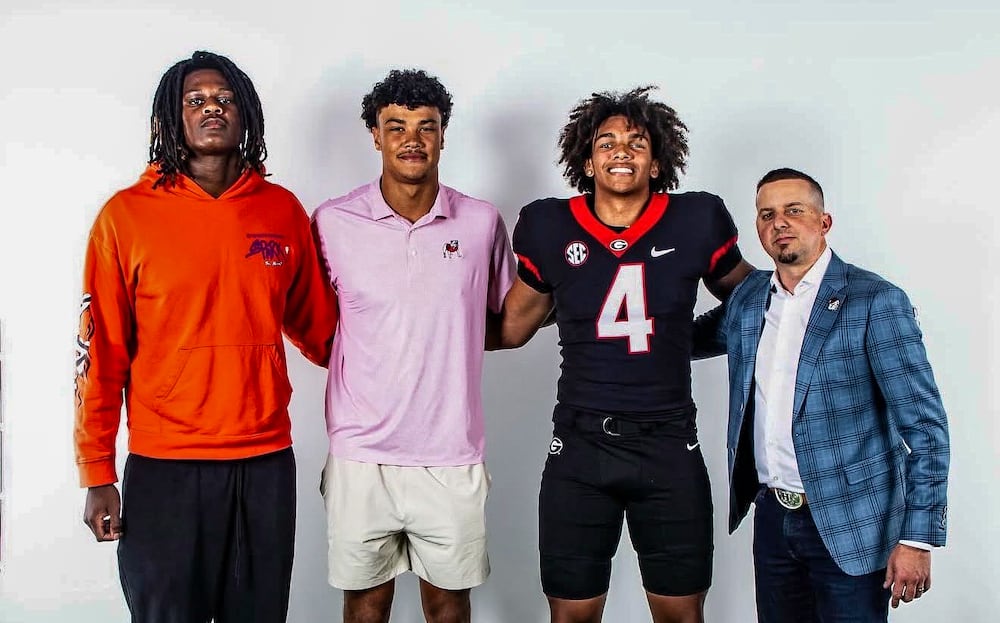 5-star TE prospect Jaxon Dollar committed to UGA on April 30, 2026. He's one of the two 5-star commits for the Bulldogs in the Class of 2027. (Courtesy photo)