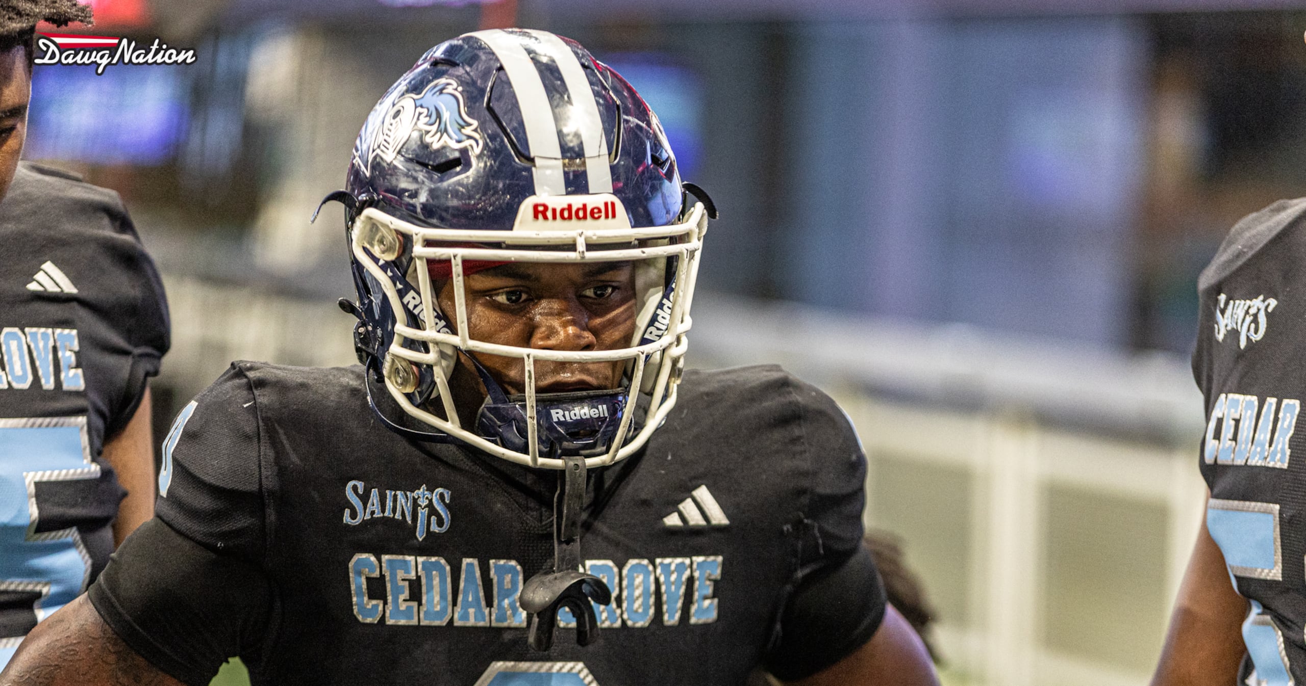 cedar grove georgia football helmets lit Bulldogs Riddell SpeedFlex Helmet Bo Walker Georgia football commit