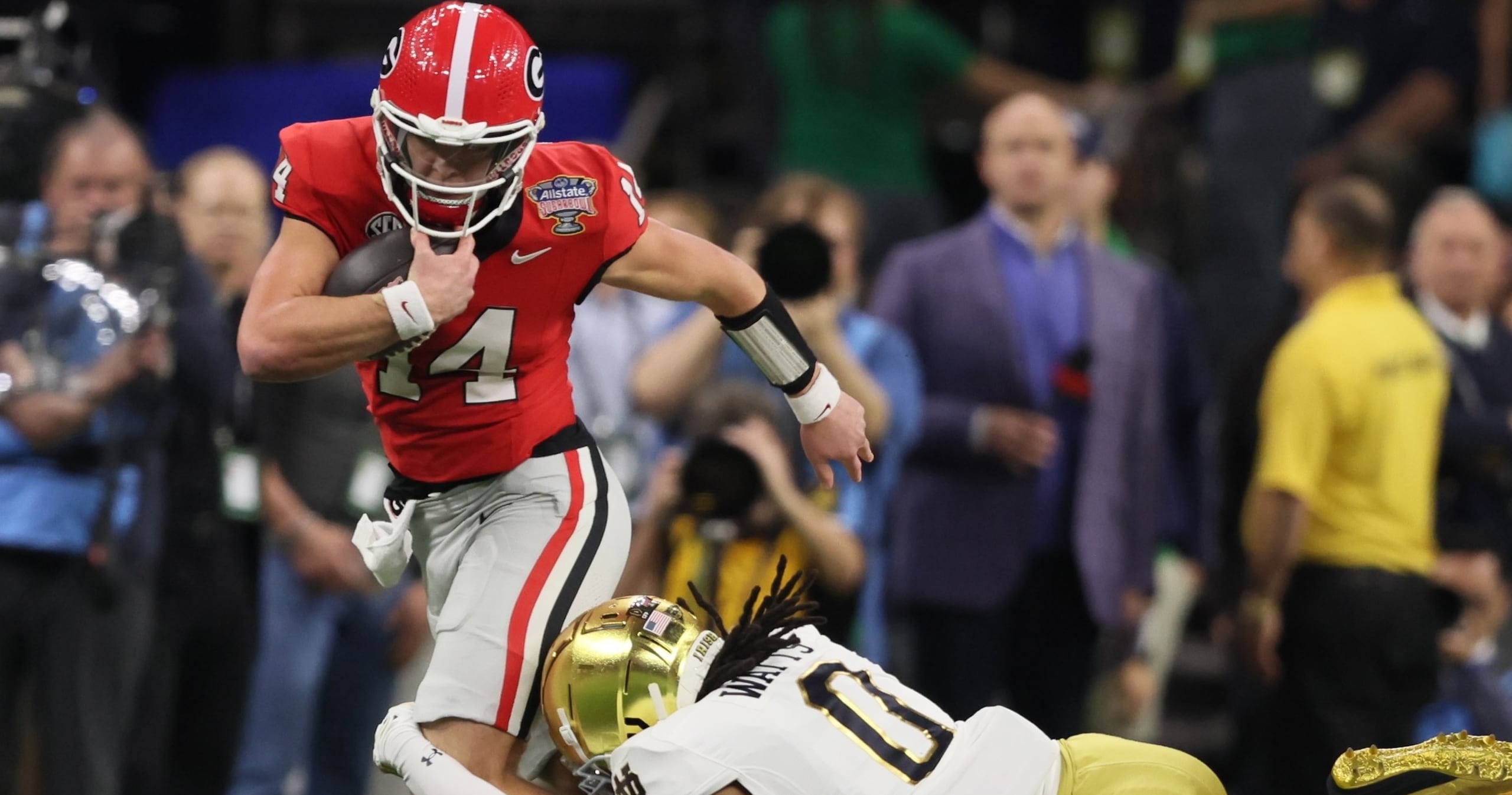 Full CFP bracket shows Georgia football path to national title game