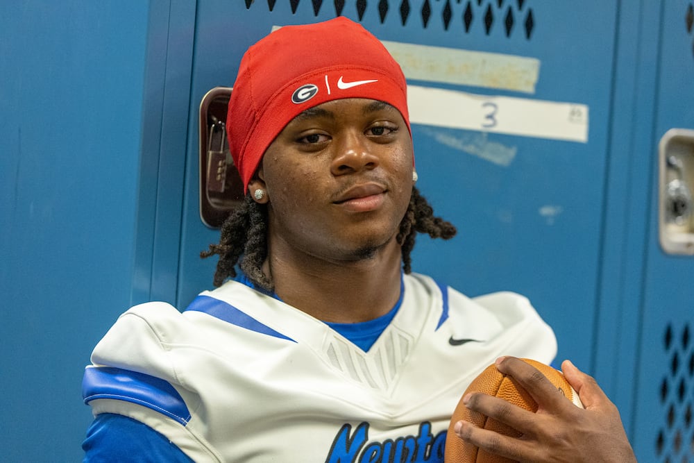 Newton running back Kevin Hartsfield is the consensus No. 1 RB prospect for the Class of 2028. He's already totaled 2,026 yards with 20 touchdowns in his first two varsity seasons. (Jeff Sentell/DawgNation)