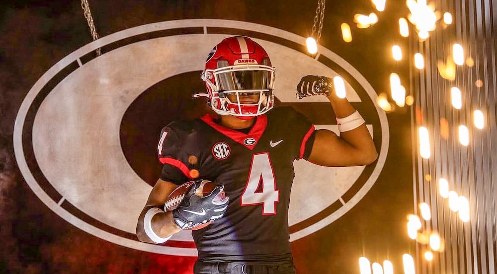 5-star TE prospect Jaxon Dollar committed to UGA on April 30, 2026. He's one of the two 5-star commits for the Bulldogs in the Class of 2027. (Courtesy photo)